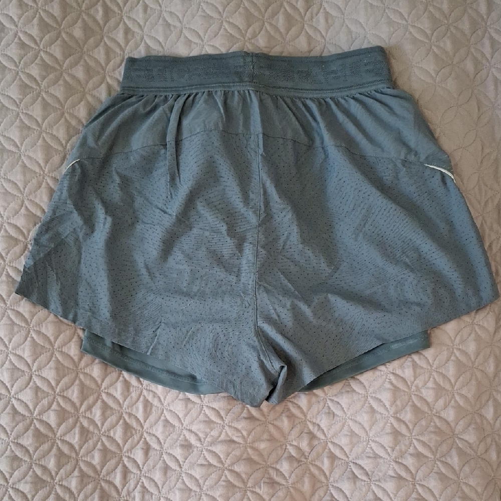 Fabletics Slate Gray Athletic Shorts - image 4